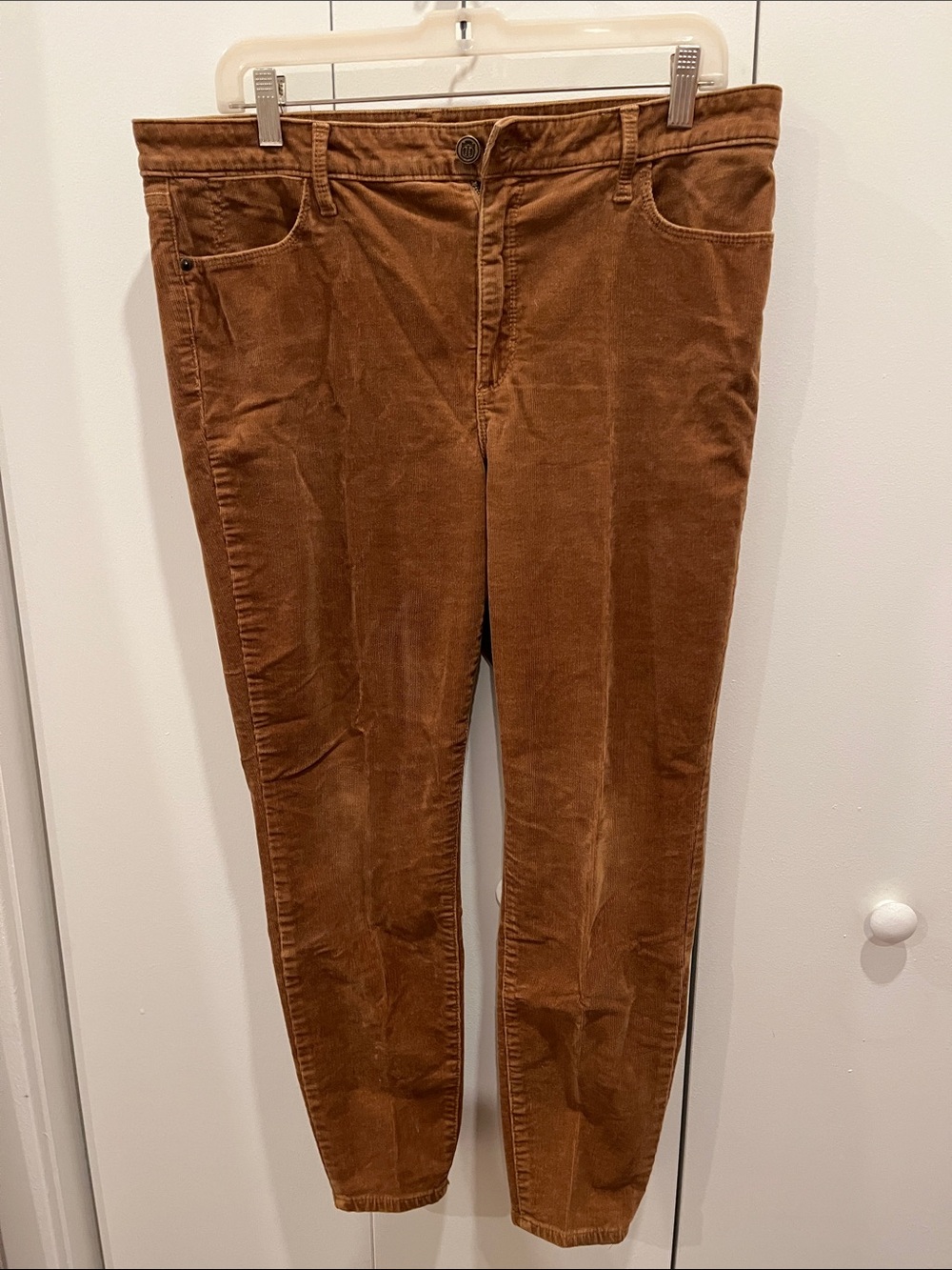 Talbots Women's Brown Skinny Corduroy Jeans